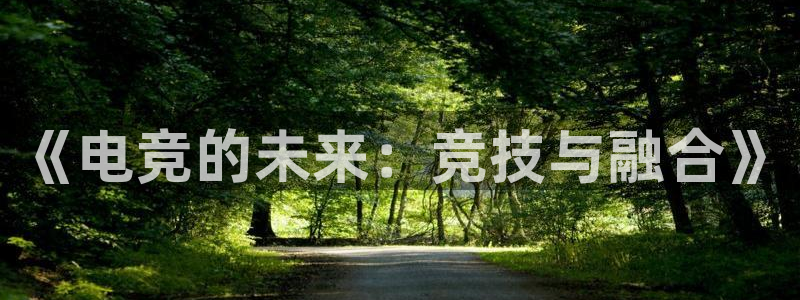 ob电竞平台：《电竞的未来：竞技与融合》