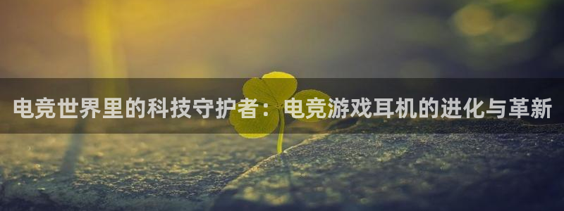 ob电竞网站：电竞世界里的科技守护者：电竞游戏耳机的进化与革新